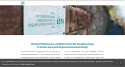 Desktop Screenshot of ispo-institut.de